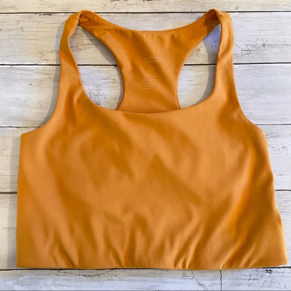 girlfriend collective Other - Girlfriend Collective Paloma Long-line Racerback Sports Bra Honey Small